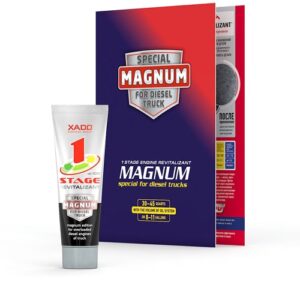 XADO 1 STAGE variklio revitalizantas MAGNUM sunkiasvoriams dyzeliniams automobiliams, 90ml