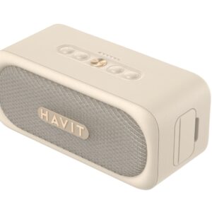 Havit SK905BT (Classic I) - Bluetooth belaidis garsiakalbis, smėlio spalvos - Image 3