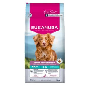 EUKANUBA Special Care Mono-Protein Adult, antis – sausas šunų pašaras – 12kg