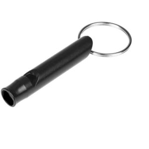 Išgyvenimo švilpukas GUARD WHISTLE aliuminis Juoda (YC-010-BL)