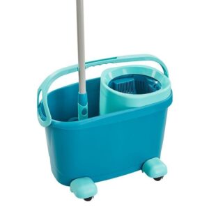 Leifheit 52121 šluota grindims plauti Drėgnas Mikro pluoštas Mėlyna, Žalia - Image 2