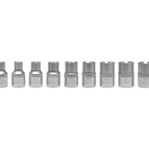 YATO TORX galvučių rinkinys 9 vnt. 0521 E10-E24