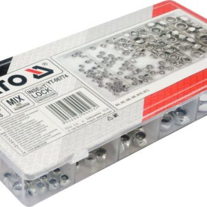 YATO VERŽLĖS SU FIKSAVIMU 146vnt. M4, M5, M6, M8, M10, M12.