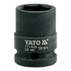 YATO SMŪGINĖ GALVUTĖ 6K 1/2" TRUMPA 19 mm