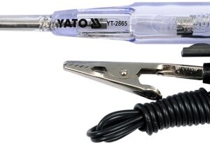 YATO AUTOMOBILINIS ĮTAMPOS TIKRINIMO PRIETAISAS 6-24V 2865
