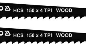 YATO PJŪKLELIS MEDIENAI HCS 150mm 4TPI 2vnt.