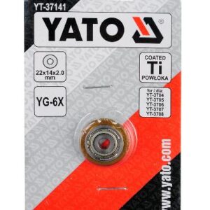 YATO PJOVIMO DISKELIS 22x11x2mm 37141