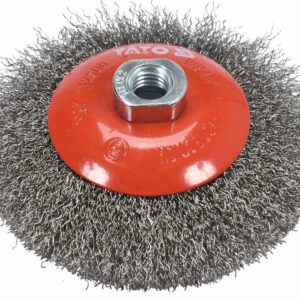YATO DISKINIS ŠEPETYS M14 125mm INOX