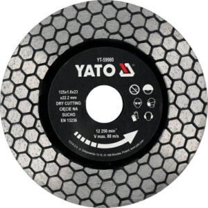 YATO DEIMANTINIS DISKAS GRESUI IR GRANITUI 125mm