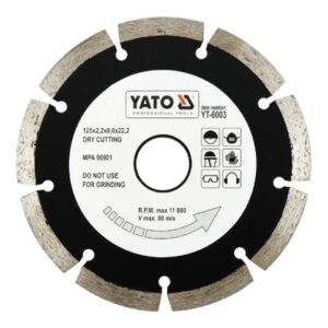 YATO DEIMANTINIS DISKAS 125 SEGMENTINIS 6003