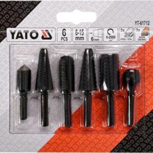 YATO FREZOS METALUI 3vnt. IR MEDIENAI 3vnt.