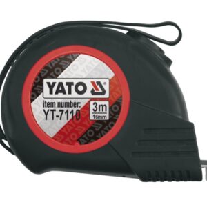 YATO RULETĖ SU GUMA /MAGNETU 3m 7110