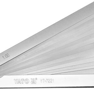 YATO TIESINIS MATUOKLIS 200mm 17 LAPELIŲ 0.02-1.0mm