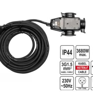 YATO ILGINAMASIS LAIDAS SU ŠAKOTUVU 20m