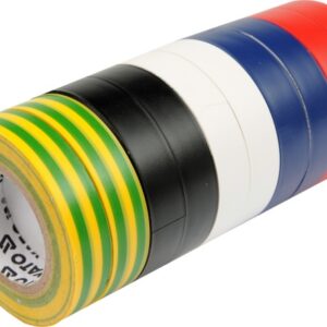YATO ELEKTROIZOLIACINĖ JUOSTA 19mmx20m MIX/10vnt.