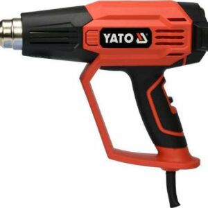 YATO KARŠTO ORO PŪTIKLIS 1600W 50-650C 2 GREIČIAI LCD +ATMINTIS