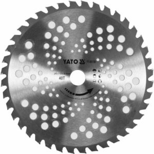 YATO PEILIS KRŪMAPJOVEI / TCT DISKAS ŽOLIAPJOVĖMS 255mm 25,4mm