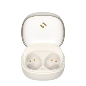 Havit TW969 - TWS belaidės ausinės, smėlio spalvos - Image 3