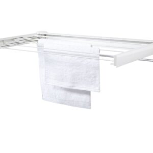 Leifheit Telegant Plus 70 Pritaisomas prie sienos stelažas Balta