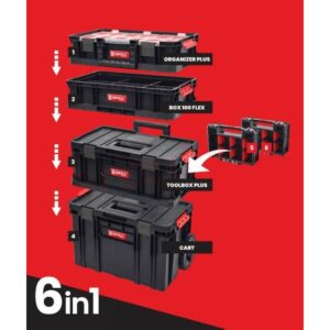 QBRICK SYSTEM TWO RINKINYS 6 viename 535 x 390 x 820