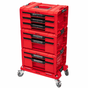 QBRICK SYSTEM PRO DRAWER DIRBTUVIŲ RINKINYS 3 RED ULTRA HD CUSTOM