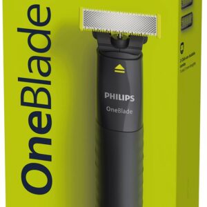 Philips Norelco OneBlade QP1424/10 skustuvas vyrams Apkarpymo mašinėlė Anglies - Image 2