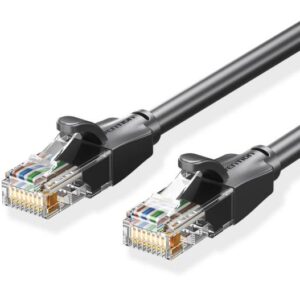 PATCH CABLE CAT.6 UTP/1.5M BLACK IBEBG VENTION