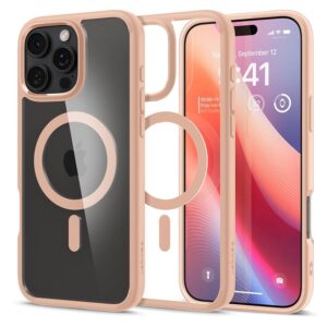 Spigen Ultra Hybrid MagSafe, rose titanium - Apple iPhone 16 Pro Max