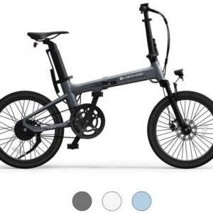 ADO Air 20S elektrinis dviratis (Tarptautinė versija) pilkos spalvos