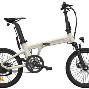 ADO Air 20S elektrinis dviratis (Tarptautinė versija) baltos spalvos