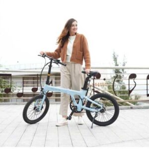 ADO Air 20S elektrinis dviratis (Tarptautinė versija) mėlynos spalvos - Image 3