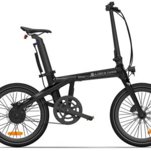 ADO Air CARBON elektrinis dviratis juodos spalvos