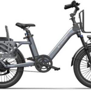 ADO Air One Ultra elektrinis dviratis pilkos spalvos - Image 2