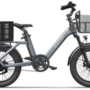 ADO Air One Ultra elektrinis dviratis pilkos spalvos - Image 3