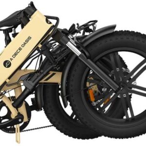 ADO Beast 20F elektrinis dviratis smėlio spalvos - Image 3