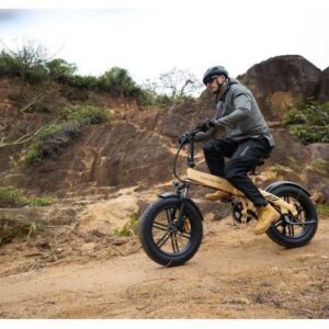 ADO Beast 20F elektrinis dviratis smėlio spalvos - Image 2