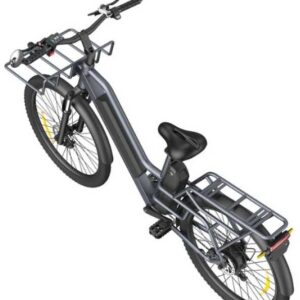 ADO Oasis 260T krovininis Cargo elektrinis dviratis pilkos spalvos - Image 3