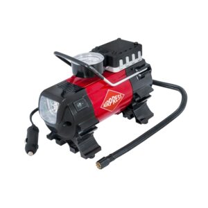 AIRPRESS KOMPRESORIUS 12V SU PROŽEKTORIUMI