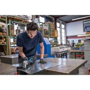 Akumuliatorinės skardos žirklės BOSCH GSC 18V-16 E Solo - Image 5