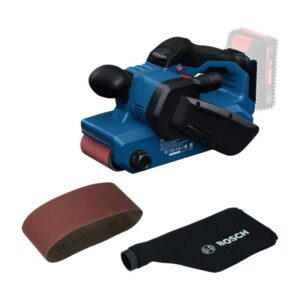 Akumuliatorinis juostinis šlifuoklis BOSCH GBS 18V-75 Solo