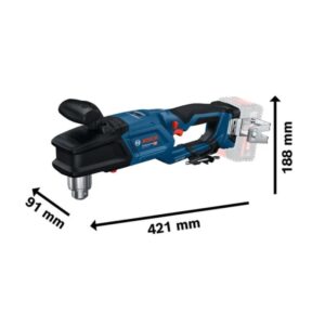 Akumuliatorinis kampinis gręžtuvas BOSCH GRD 18V-127 Solo - Image 2