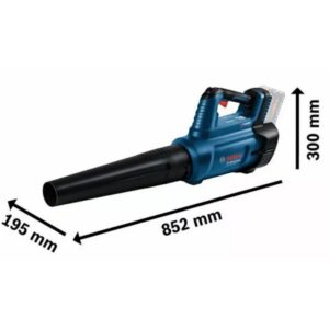 Akumuliatorinis lapų pūstuvas BOSCH Biturbo GBL 18V-750 Solo - Image 2