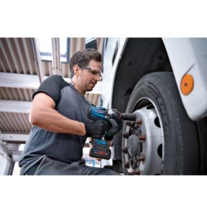 Akumuliatorinis smūginis veržliasukis BOSCH GDS 18V-1000 Solo C - Image 3