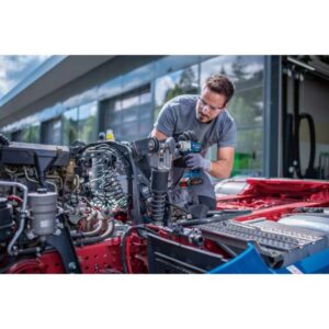 Akumuliatorinis smūginis veržliasukis BOSCH GDS 18V-450 HC 2x5,0Ah - Image 3