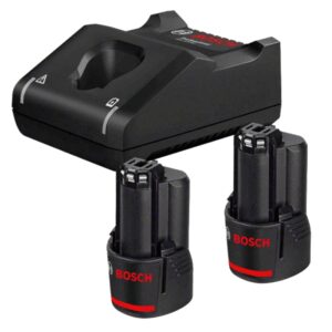 Akumuliatorių ir įkroviklio komplektas BOSCH GBA 12V 3,0Ah - Image 1