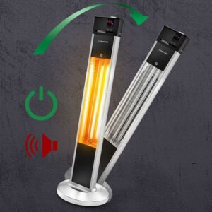 Anglies pluošto infraraudonųjų spindulių šildytuvas Trotec IRS 2000 E - Image 4