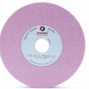 ANDRE PLOKŠČIAS ŠLIFAVIMO DISKAS 200mm x 25mm x 32mm CRA60K7VE01-35 ROŽINIS "TIPAS 1"