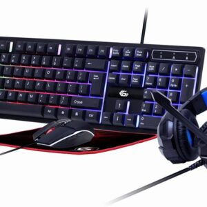 KEYBOARD USB GAMING KIT ENG/GHOST GGS-UMGL4-02 GEMBIRD