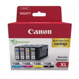 Canon PGI-1500XL C, M, Y, BK ink cartridge multipack