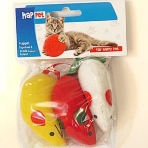 HapPet Pelės 8cm, 3vnt - Image 2